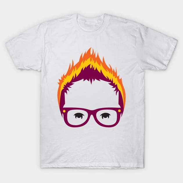 geek hair fashion T-Shirt by graphicganga